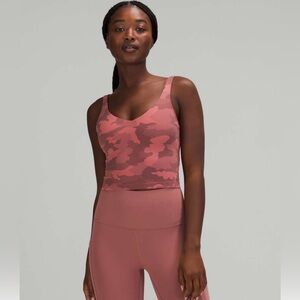 LULULEMON ALIGN™ TANK TOP Heritage 365 Camo Brier Rose Multi Size: 12